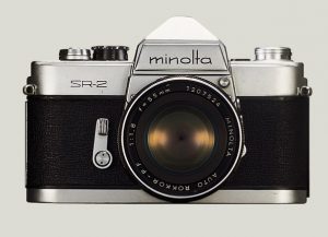 The Minolta SR-2 was Minolta's first SLR, released in 1958.