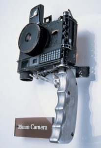 This is a modified Ansco Autoset which was a rebadged Minolta Hi-Matic that John Glenn used aboard Friendship 7 in 1962.