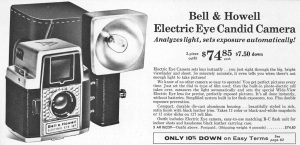 An ad for the Electric Eye 127 from a 1959 Sears catalog.