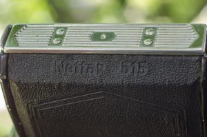 The Nettar 515 was a 6cm x 4.5cm folding camera made between the years 1937 - 40.