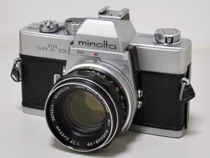 The Minolta SRT-101 was in production for over a decade and is one of the company's most successful models ever.