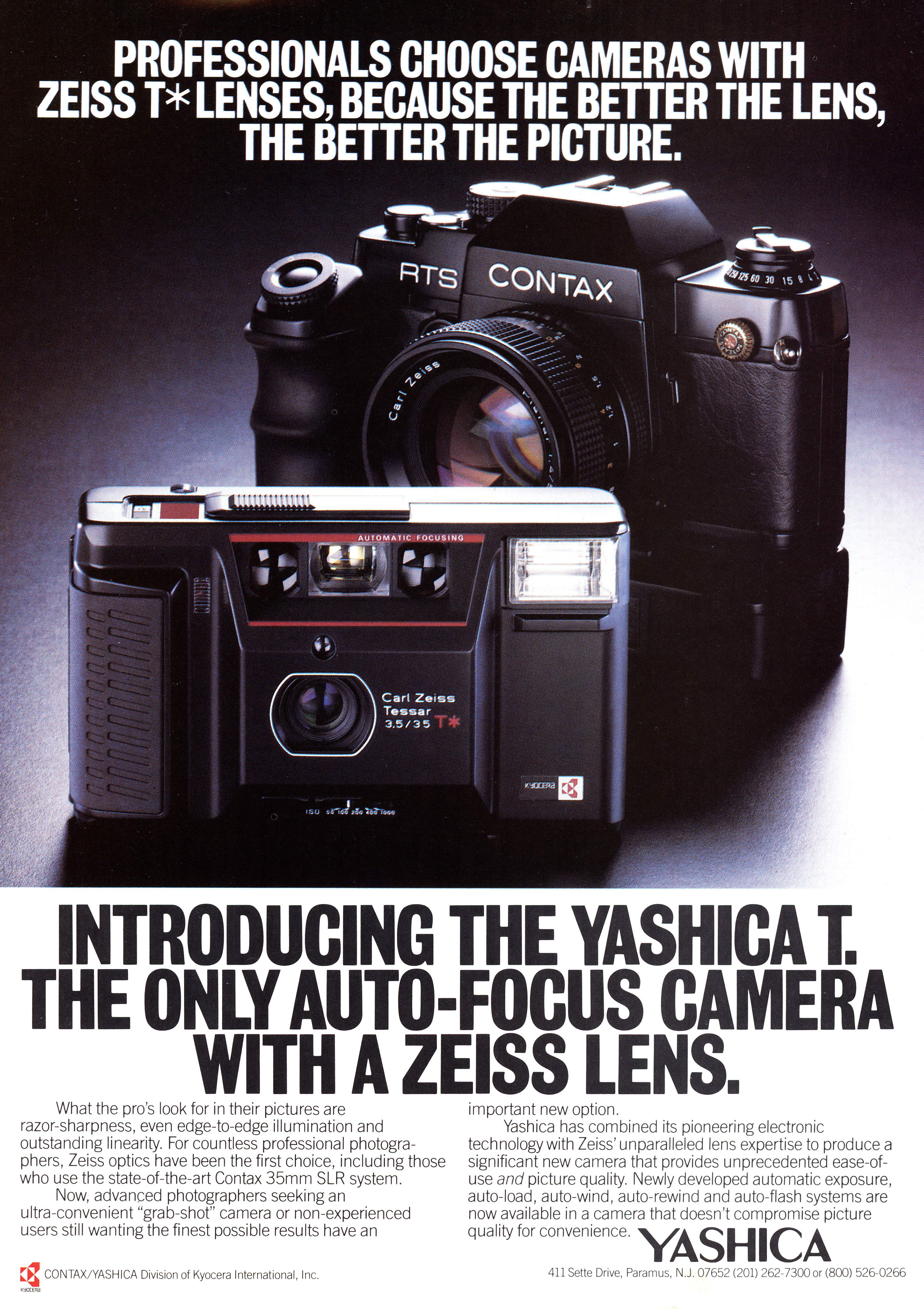 Yashica T AF-D Tessar T* 35mm F3.5