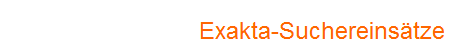 Exakta search units