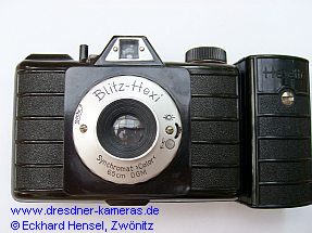 Hamaphot Blitz-Hexi mit Hexette-Blitzger�t (eine Lizenzproduktion der Pouva start)