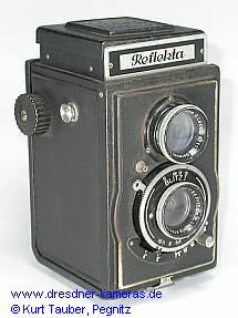 Welta Reflekta, ab 1950 (mit Ludwig Meritar 1:3,5/75mm)