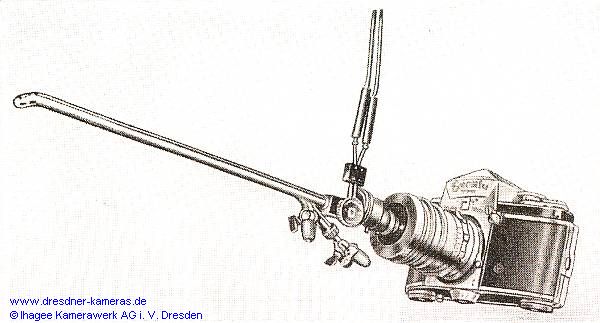 Exakta Varex with endoscope capsule, endoscope and connected cables to the surge protection device