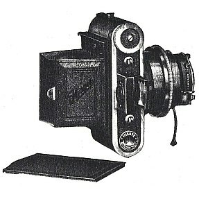 Ihagee-Parvola No. 1550 with plate back panel (version with quick-release lever, Ihagee catalog 1935) Ihagee-Parvola No. 1550 with plate back panel (version with quick-release lever, Ihagee catalog 1935)