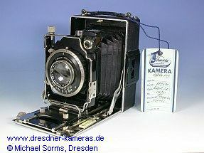 Ihagee-Photoklapp-Patent-Duplex 710 #589601 (sp�te Version mit Aluminiumgeh�use)