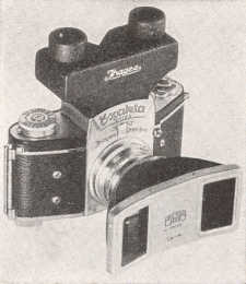Prototyp oder sehr frühe Ausführung Stereflex; aus: Die Fotografie, Heft 11, 1952 Prototyp oder sehr frühe Ausführung Stereflex; aus: Die Fotografie, Heft 11, 1952