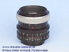 Carl Zeiss Biotar 1:2f=5,8 cm #3340073 mit Vorwahlblende Carl Zeiss Biotar 1:2f=5,8 cm #3340073 mit Vorwahlblende
