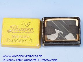 Mattlupen (Dahl?sches Modell) für die Exakta Varex VX mit Plattenrückwand Mattlupen (Dahl?sches Modell) für die Exakta Varex VX mit Plattenrückwand
