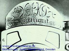 Kine Exakta Diamant (test sample, 1948/49) Kine Exakta Diamant (test sample, 1948/49)
