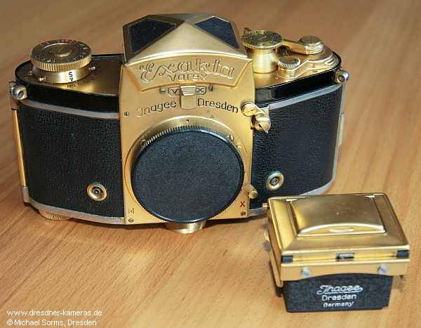 Gold-plated Exakta Varex VX #800003 Gold-plated Exakta Varex VX #800003