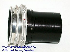Meritar 2,9/50 mit versenkter Fassung Meritar 2,9/50 mit versenkter Fassung