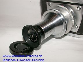 Anschluss mit 16mm Huygens-Okular und Sonnenfilter Anschluss mit 16mm Huygens-Okular und Sonnenfilter