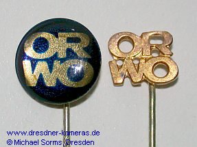 ORWO lapel pins