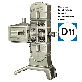 Cinema machine Dresden D11 (advertising brochure VEB Pentacon) Cinema machine Dresden D11 (advertising brochure VEB Pentacon)