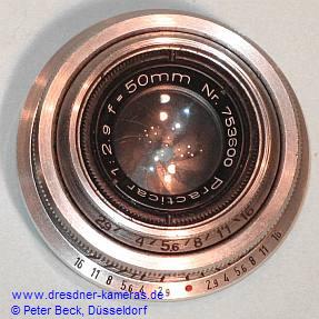 Practicar 1:2.9 f=50mm (M42x1) for US export Practicar 1:2.9 f=50mm (M42x1) for US export