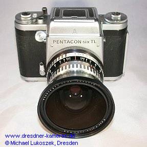 Pentacon six mit Lichtschacht und Flektogon 4/50mm