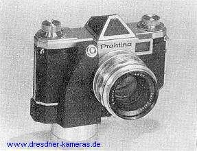 Praktina , in der Zeitschrift �Die Fotografie� Heft�10,�1953