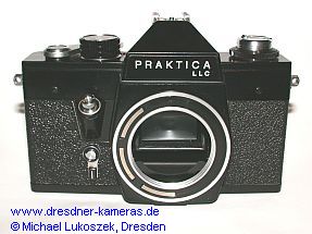 Praktica LLC, weltweit erstmals elektrische �bertragung des Blendenwertes und TTL-Messung bei Offenblende