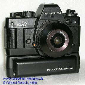 GSK-II-Studie auf der Basis der BX 20 mit Praktica winder