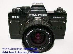 Praktica BCS mit Pentacon Prakticar 2,8/28