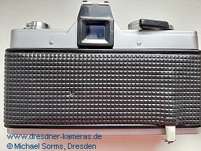 Prototyp oder Funktionsmuster einer Datenr�ckwand f�r die Praktica L-Reihe.