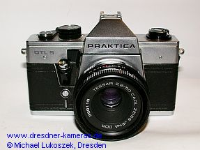 Praktica DTL 5 #234983 mit Tessar 2,8/50 - ein Vorserienmodell der Praktica MTL 50, das mit dieser Bezeichnung nicht in Serie gebaut wurde