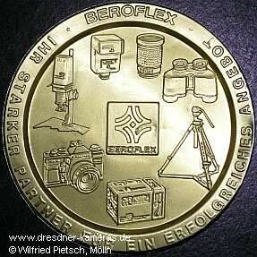 Beroflex-Schokoladenmedaille Beroflex-Schokoladenmedaille