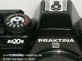 Praktina BX 20 S (Praktica BX 20 S) #0800874 � Demonstrationsmodell des Kamerawerk Noble GmbH mit Bezeichnung Praktina