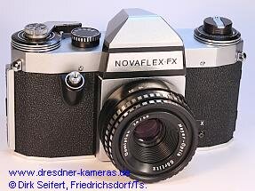 Praktica PL nova I mit geänderter Bezeichnung Novaflex FX Praktica PL nova I mit geänderter Bezeichnung Novaflex FX