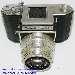 WEFO Meister-Korelle mit Tessar 3,5/10,5cm WEFO Meister-Korelle mit Tessar 3,5/10,5cm